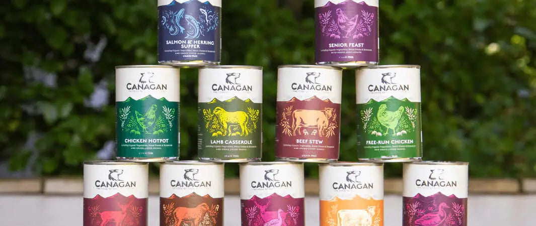 Canagan wet food assortment for dogs at The Pets Larder