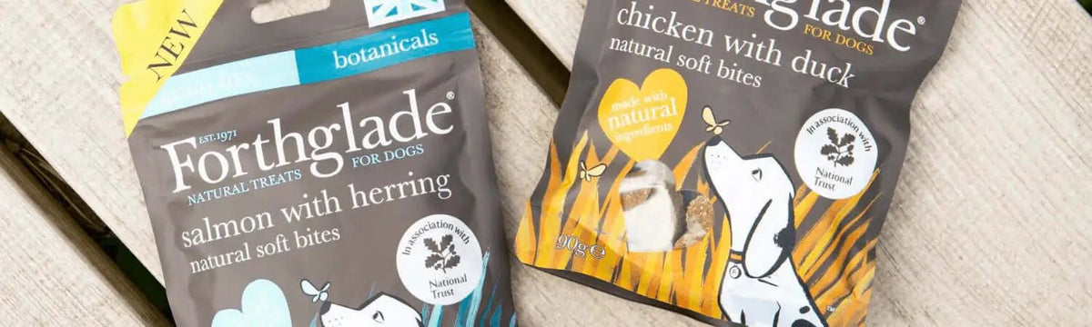 Forthglade Dog Natural Soft Bites with Salmon and Herring