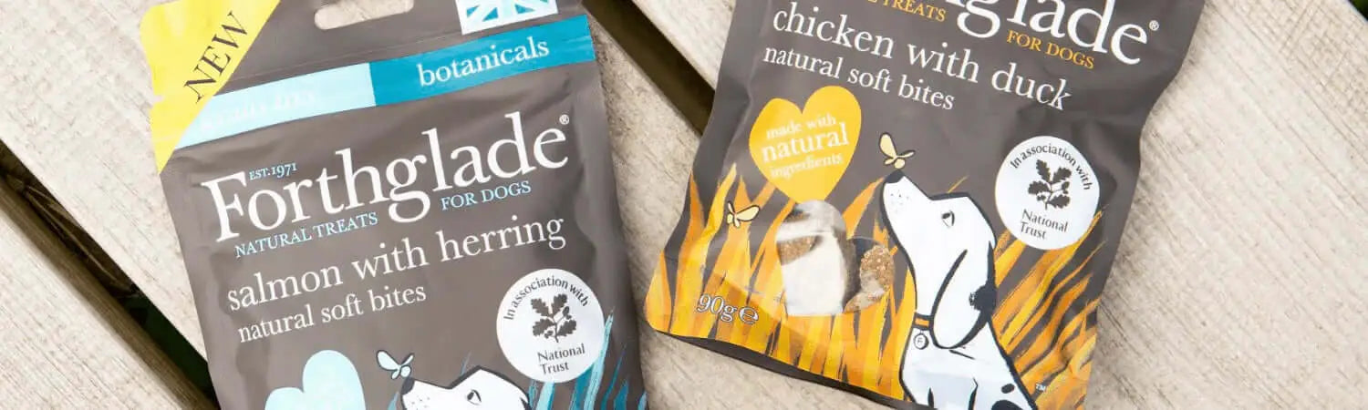 Forthglade Dog Natural Soft Bites with Salmon and Herring
