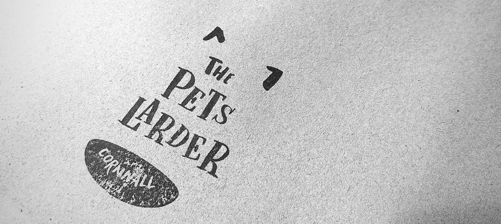 Black and white textured natural pet food storage container