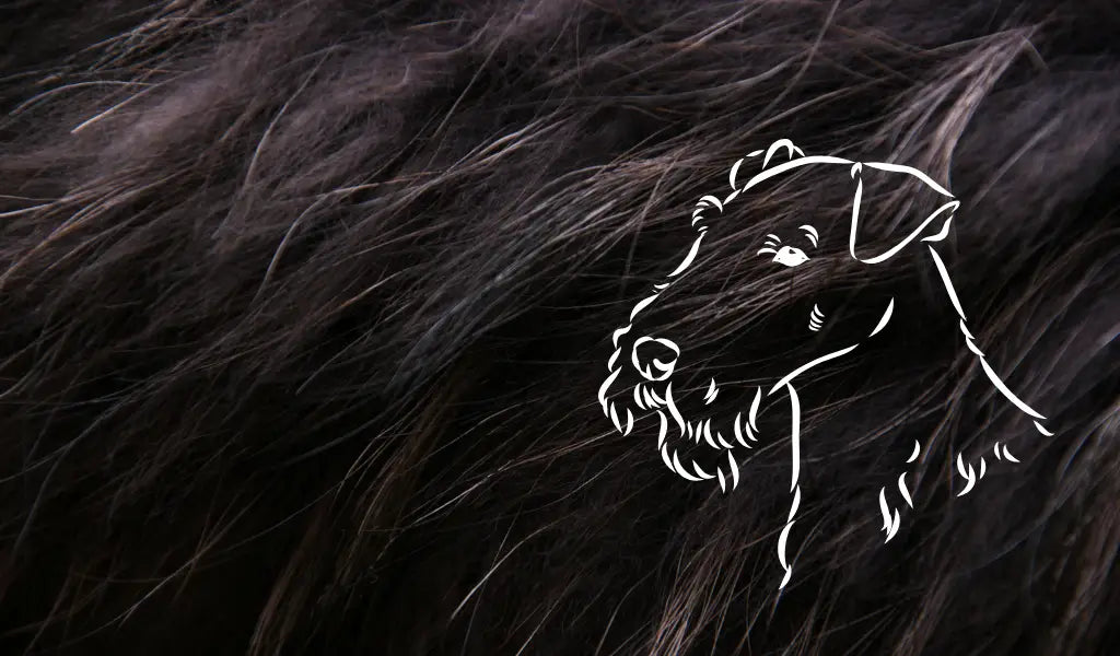 White dog silhouette brooch pin for yeasty ears relief