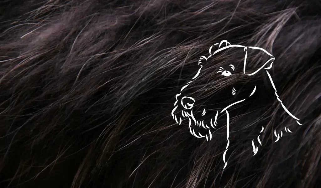 White dog silhouette brooch pin for yeasty ears relief