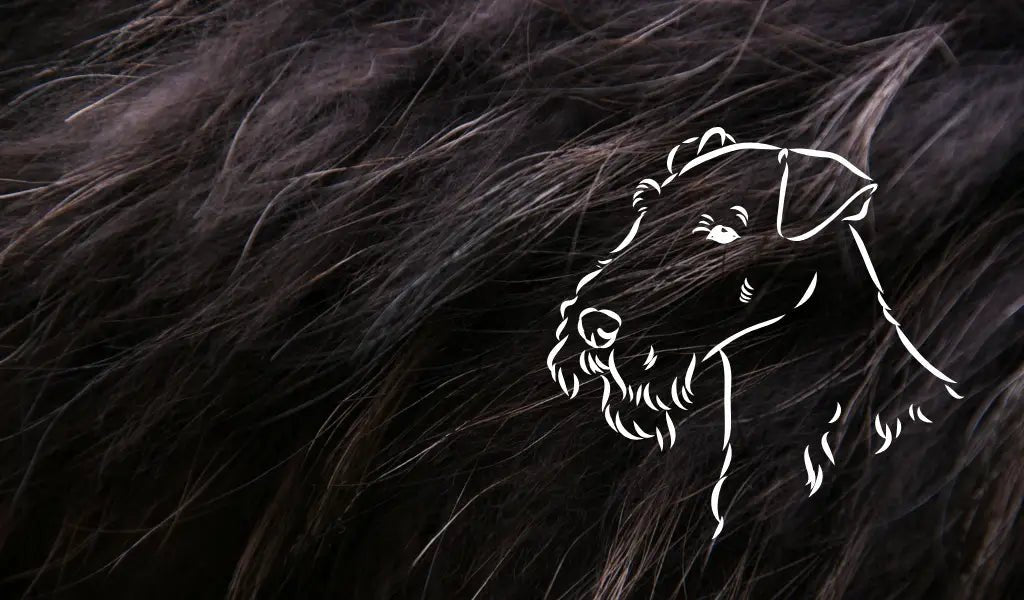White dog silhouette brooch pin for yeasty ears relief