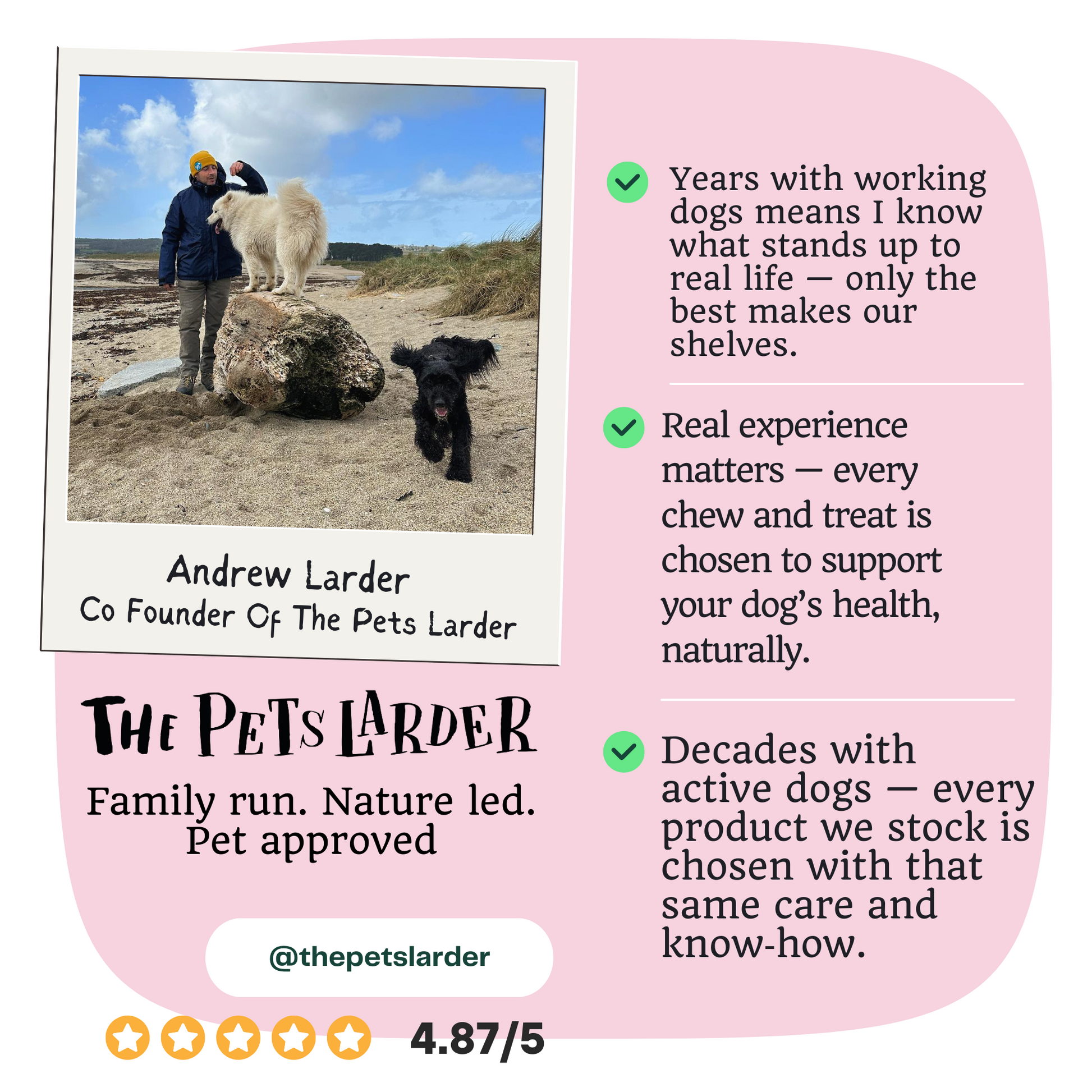 Adios Compostable Dog Poo Bags with Handle - Jumbo Roll - 120 Bags - Dog Accessories