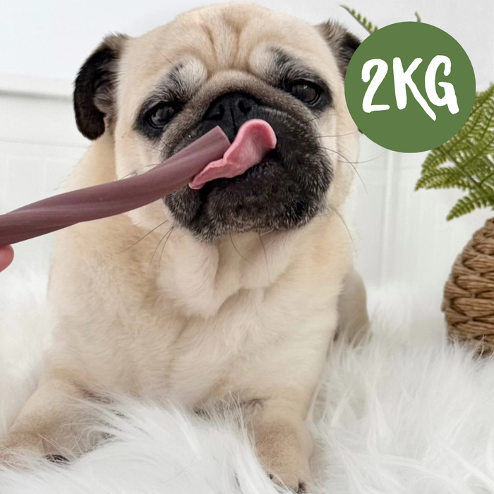 Blueberry Clover Chew For Dogs - 2kg Bag - Natural Dog Chew