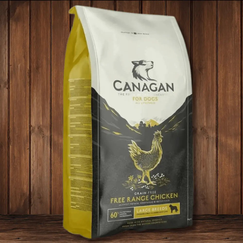 Canagan Dry Dog Food Free-range Chicken Large Breed – The Pets Larder