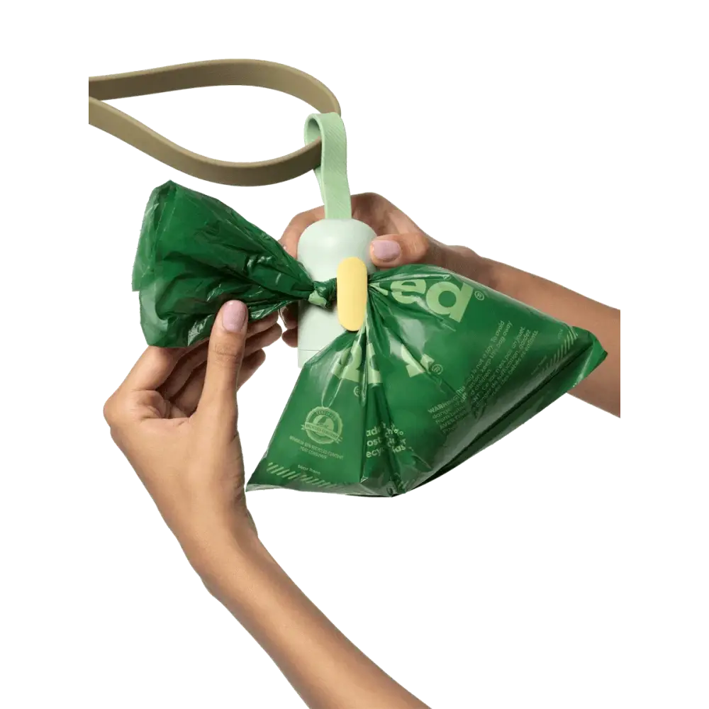 Earth Rated green hot water bottle with soft fabric cover for warmth