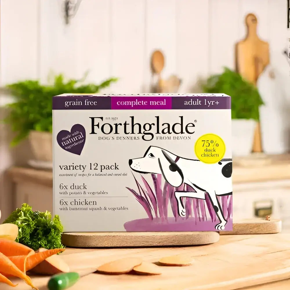 Forthglade Grain Free Variety Pack with Duck, Chicken and Butternut Squash