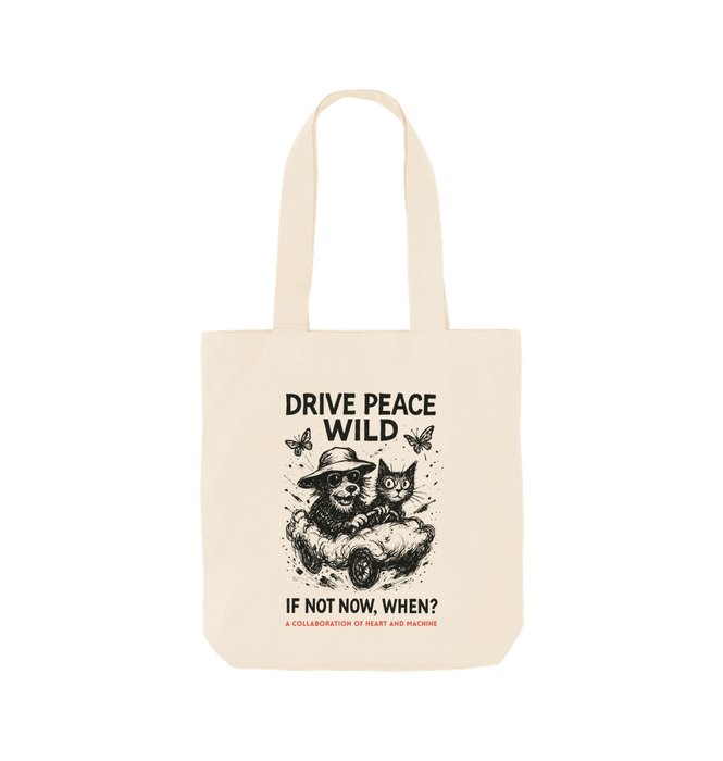 Natural Printed Bag