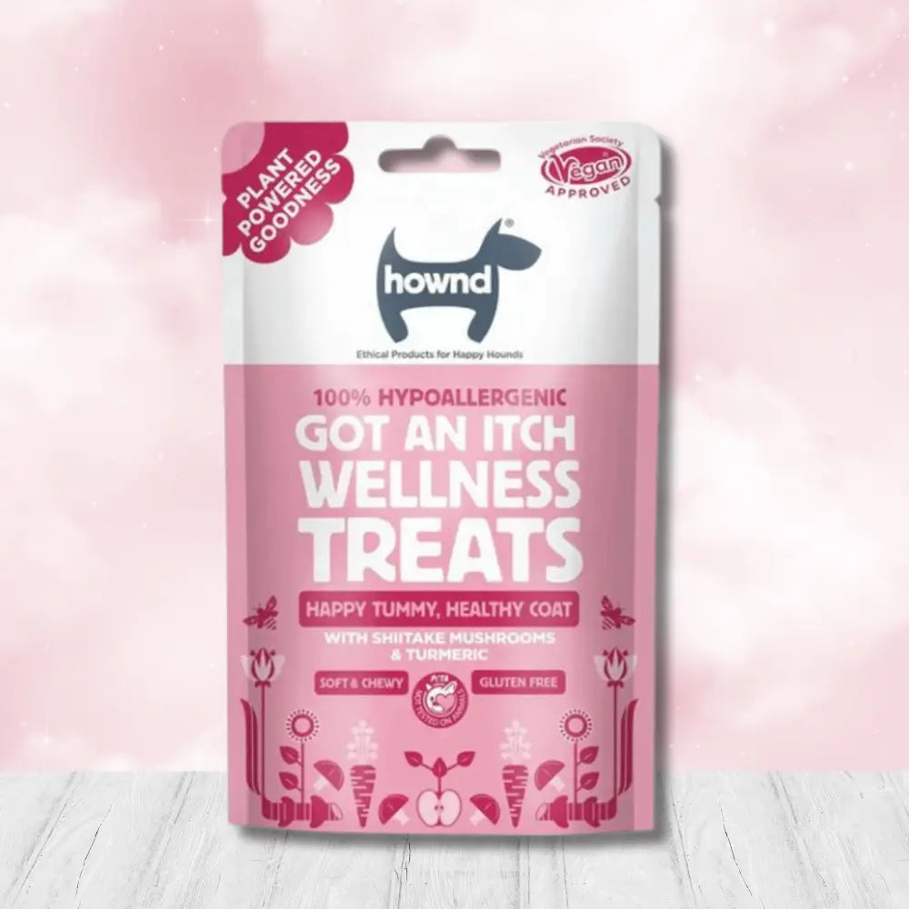 Hownd Got an Itch? Plant Based Hypoallergenic Wellness Treats with Shiitake Mushrooms