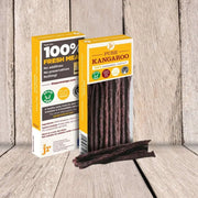 Pure Kangaroo Sticks from JR Pet Products Pure Range in yellow and white package