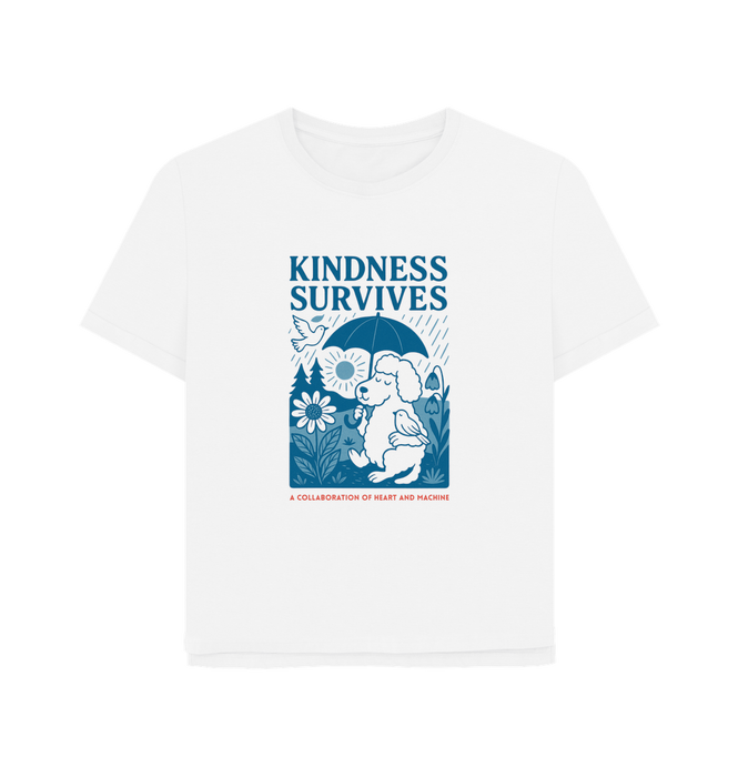 White Printed T-shirt