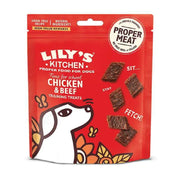 Lilys Kitchen freshly prepared chicken and beef training treats 70g with butternut squash