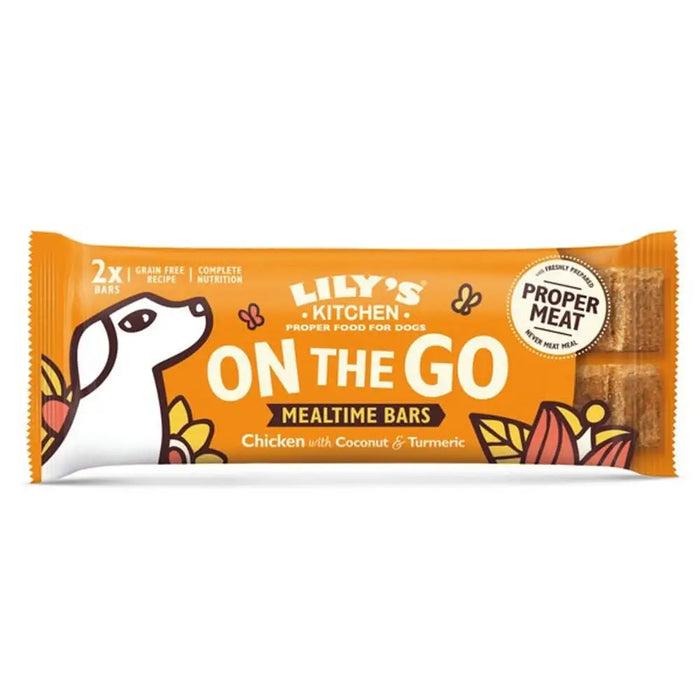 Lily's Kitchen On The Go Chicken Bar for Dogs | Natural dog treats