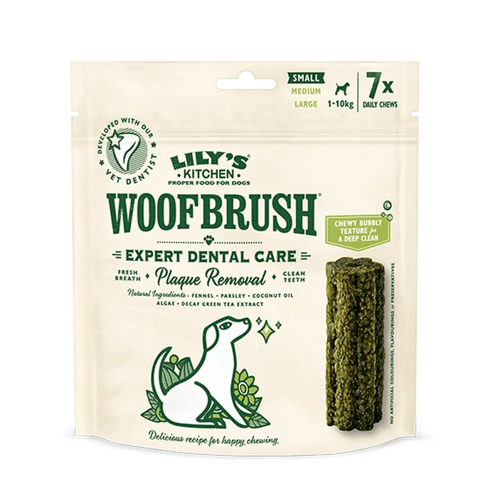 Lily's Kitchen Woofbrush Dental Chews For Dogs - Small Dog Treats Lily's Kitchen