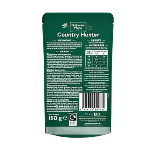 Natures Menu Country Hunter Free Range Chicken Dog Food Pouch 150g