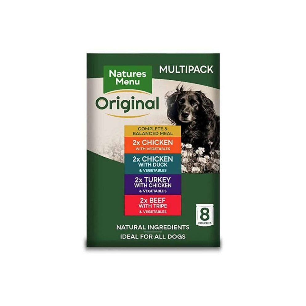 Natures Menu Dog Food Pouch Multipack 8 x 300g