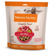 Natures Variety Complete Freeze Dried Adult Beef Dog Food Bag 250g