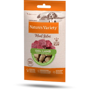 Nature’s Variety Freeze Dried Lamb Bites dog treats, 100% lamb meat, 20g