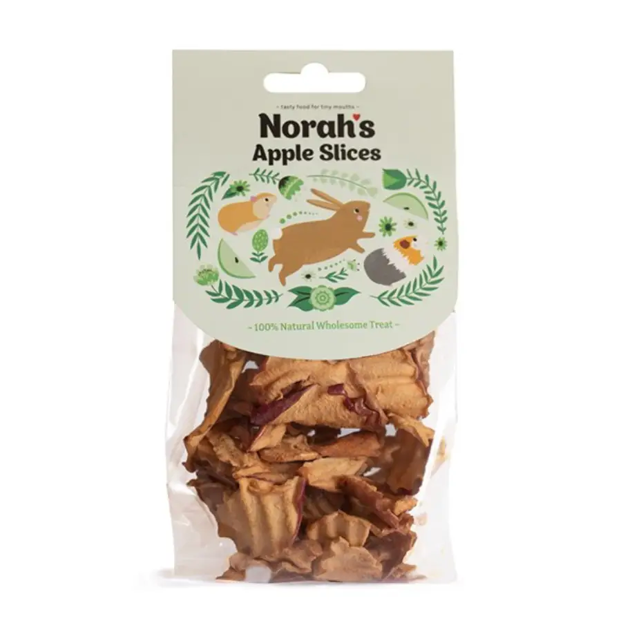 Norah’s Apple Slices: 100% natural bagged snack from Norah’s range