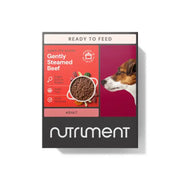 Nutriment Gently Steamed Beef 395g - Natural Wet Dog Food