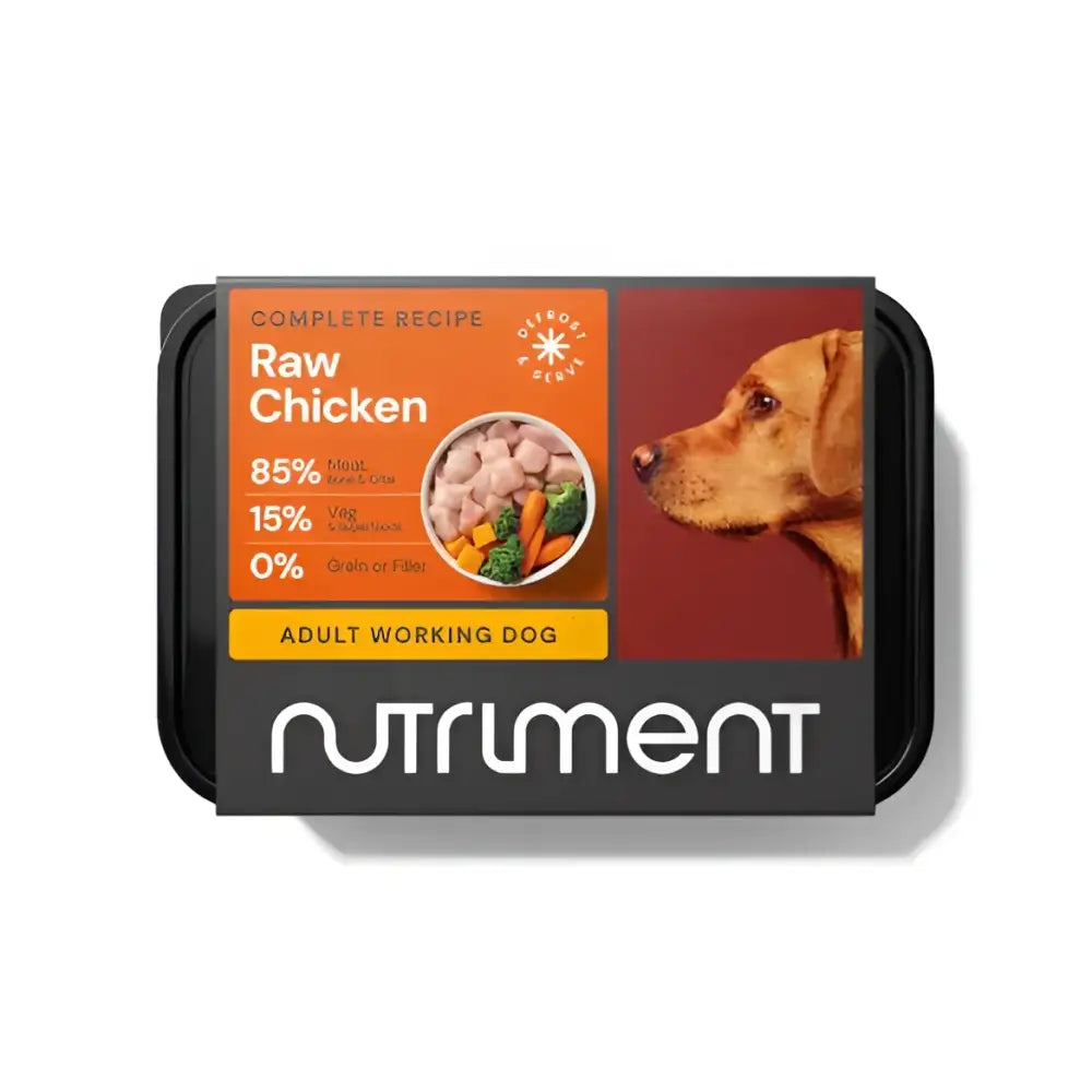 Nutriment Raw Chicken 500g Tray for Ideal Raw Feeding
