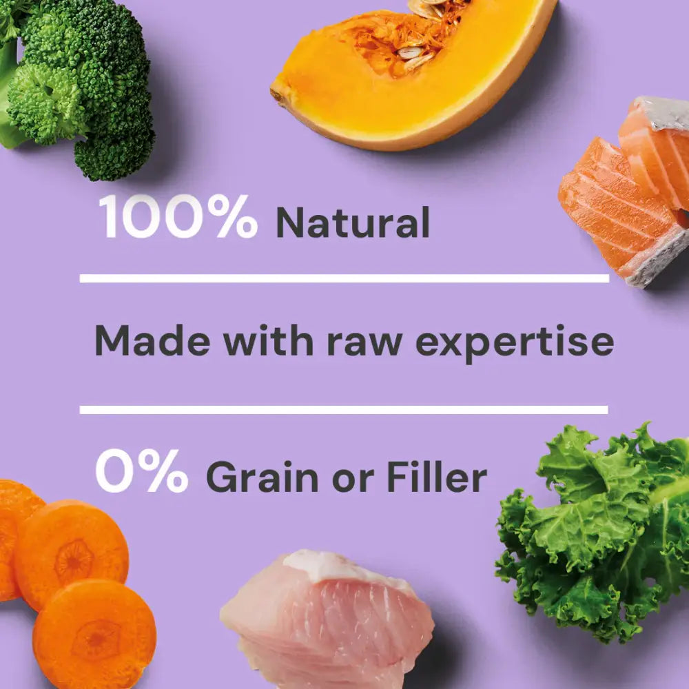 Nutriment Raw Salmon & Turkey 1.4kg - Natural Raw Dog Food