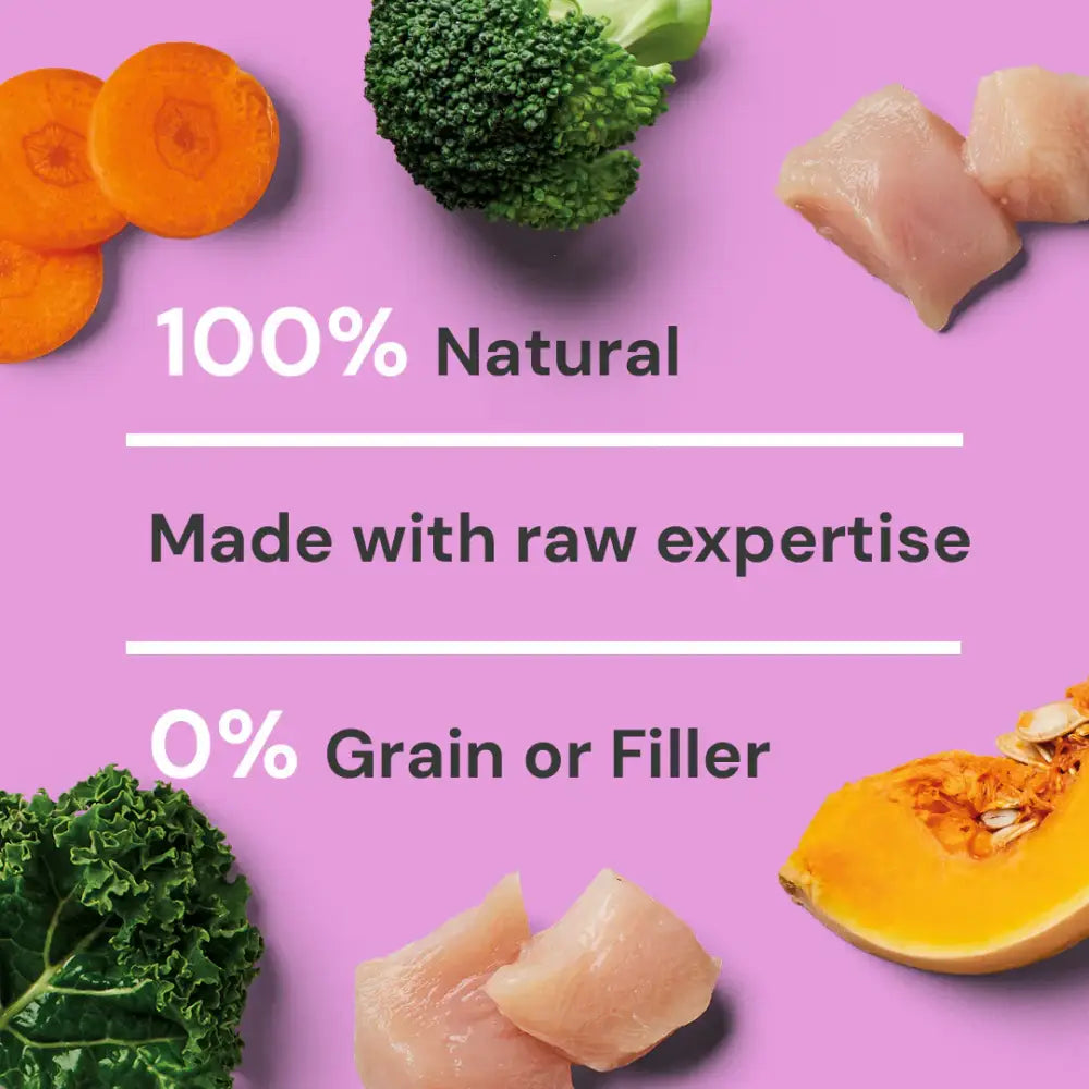 Nutriment Senior Raw Chicken 500g