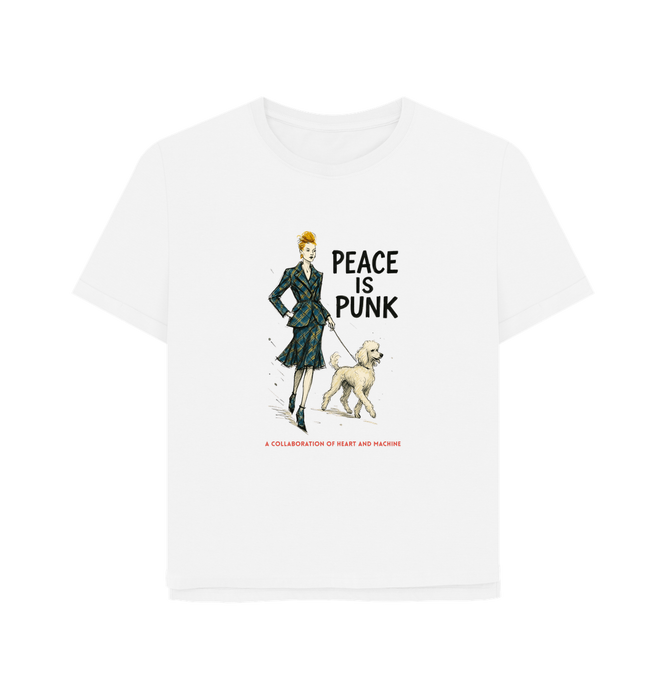 White Printed T-shirt