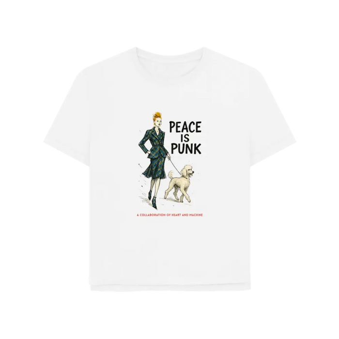 White Printed T-shirt