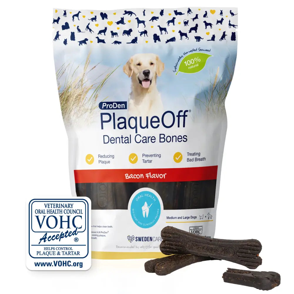 Plaqueoff Dental Care Bones with Fatty Acids for Dogs – The Pets