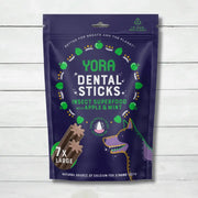 Yora Dog Dental Sticks Large 270g with insect protein and fresh breath apple mint flavor