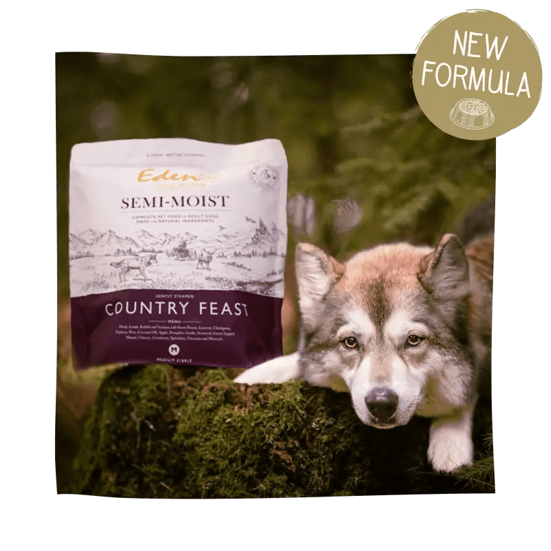 Eden Dog Food semi-moist Eden Country Feast bag from Pets Larder