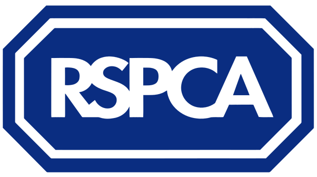 RSPCA Cornwall branch blue octagonal logo sticker