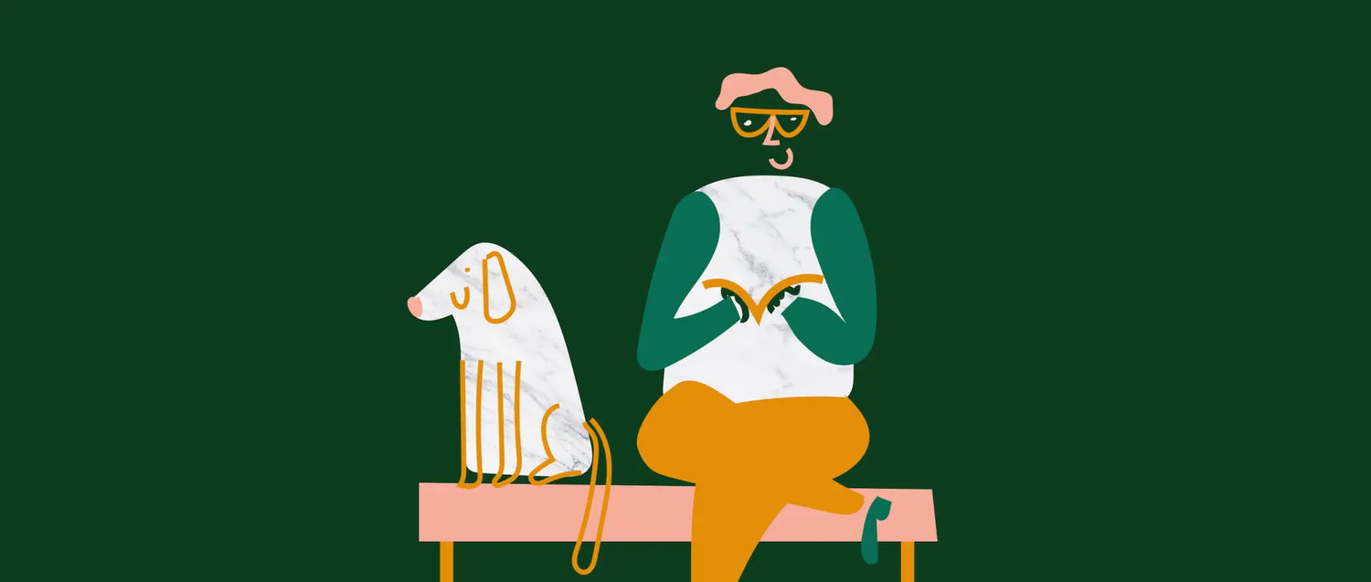 Stylish outfit for pet owners seeking natural remedies for common pet ailments