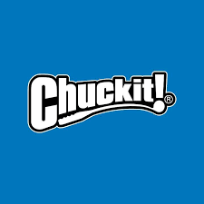 Chuckit! Max Glow Fetch Ball Frisbee on Blue Background