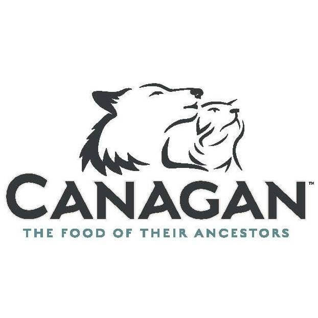 Canagan wolf logo sticker from nutritionally advanced natural cat food collection