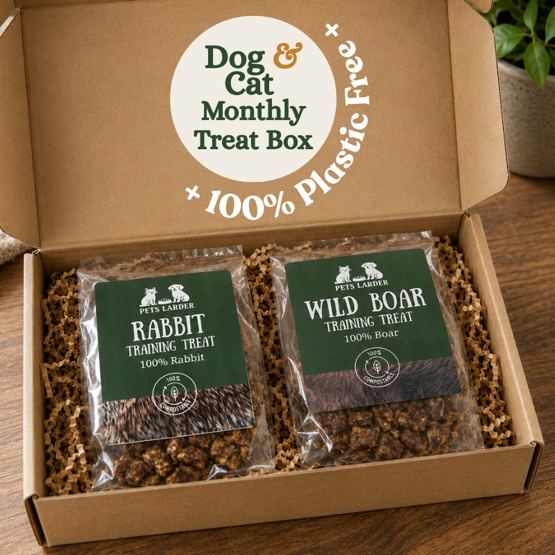 Plastic Free Pets Training Treat Subscription Box