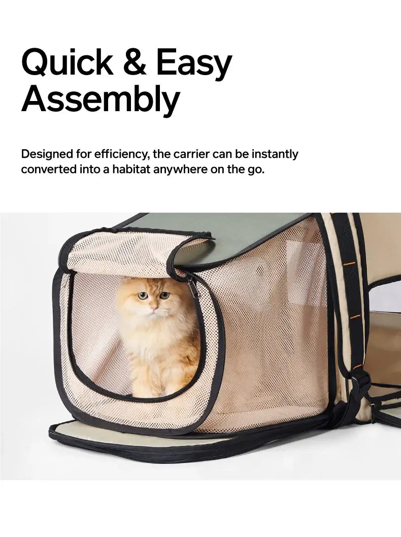 Expandable Travel Habitat Carrier