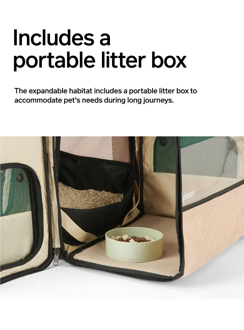 Expandable Travel Habitat Carrier