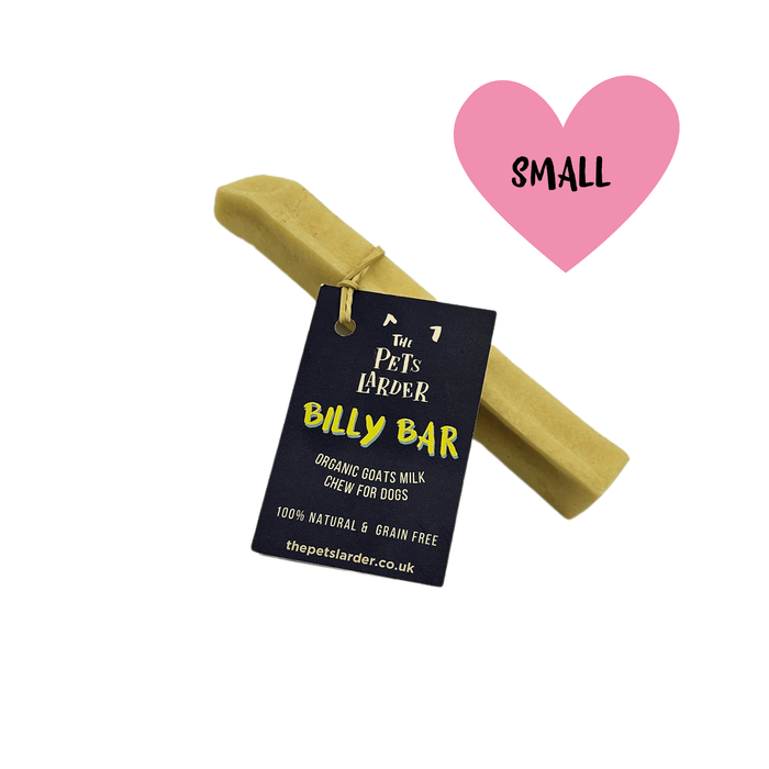 Pets Larder Billy Bar - Organic Goats Milk Chew For Dogs Available Online At The Pets Larder Natural Pet Shop.