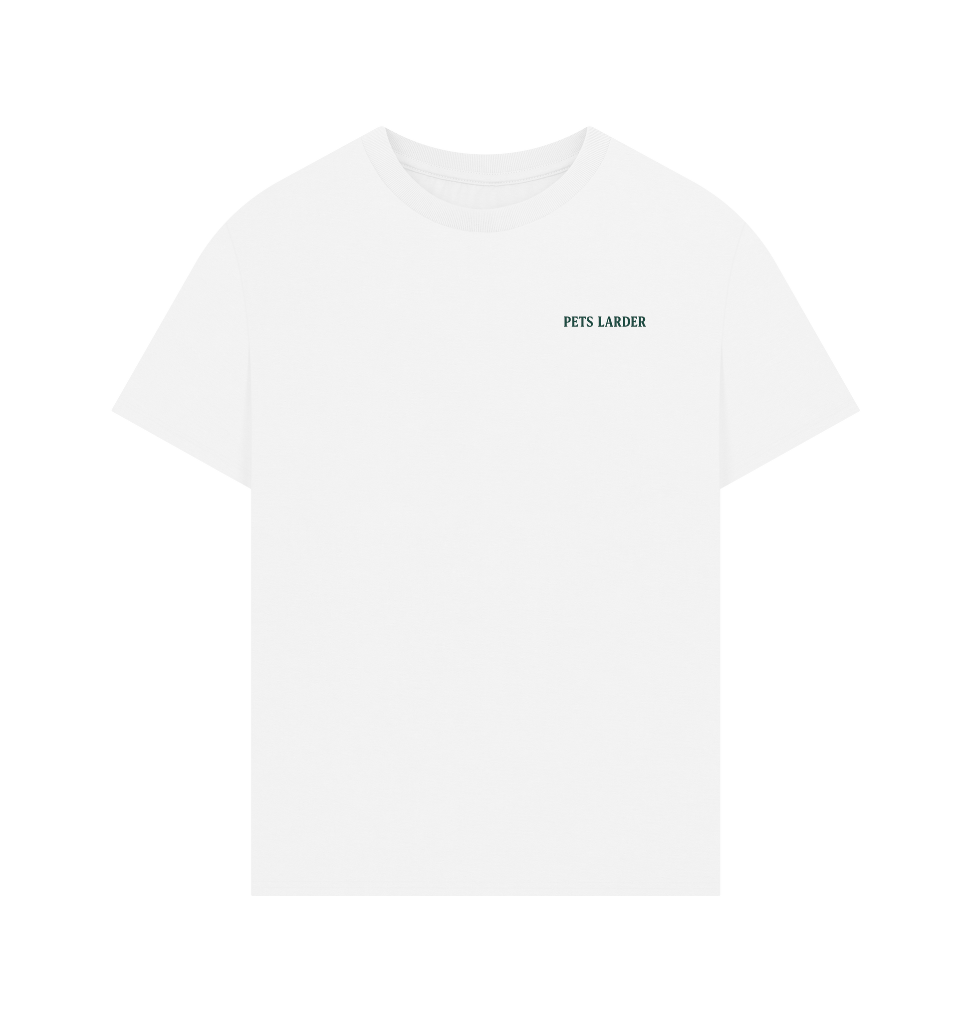 White Printed T-shirt Front