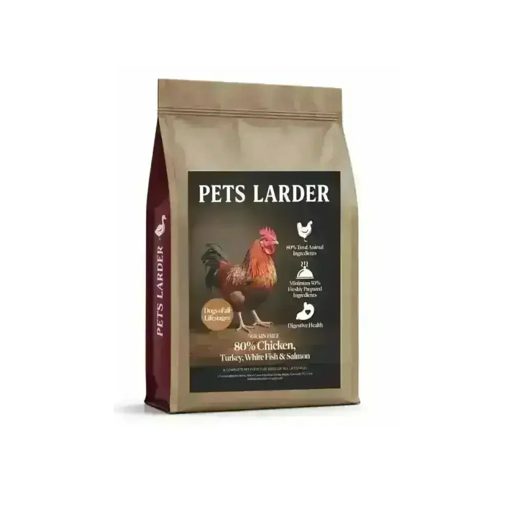 80:20 Chicken Turkey White Fish & Salmon - Natural Dry Dog Food | Pet Shop