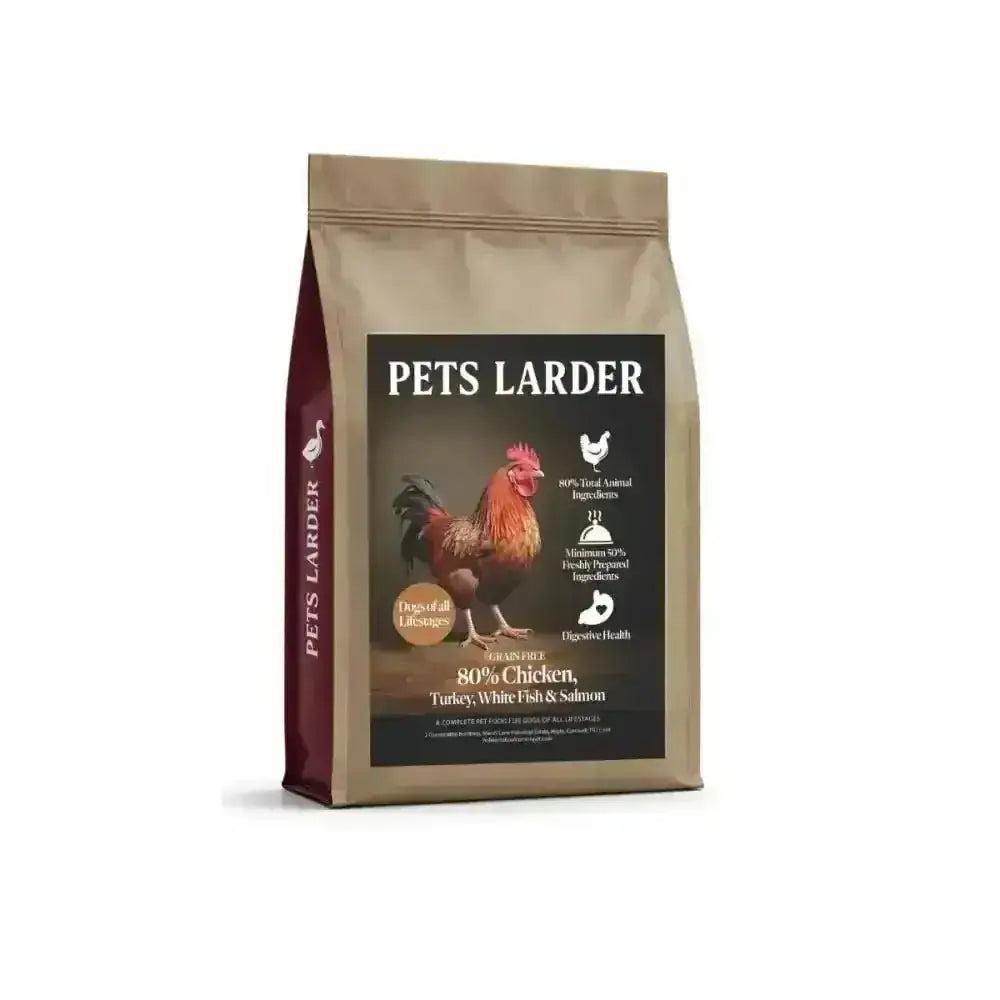 80:20 Chicken Turkey White Fish & Salmon - Natural Dry Dog Food | Pet Shop