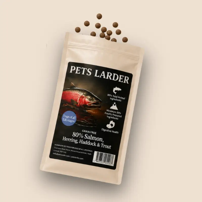 80:20 Scottish Salmon Herring Haddock & Trout - Natural Dry Dog Food | Pet Shop