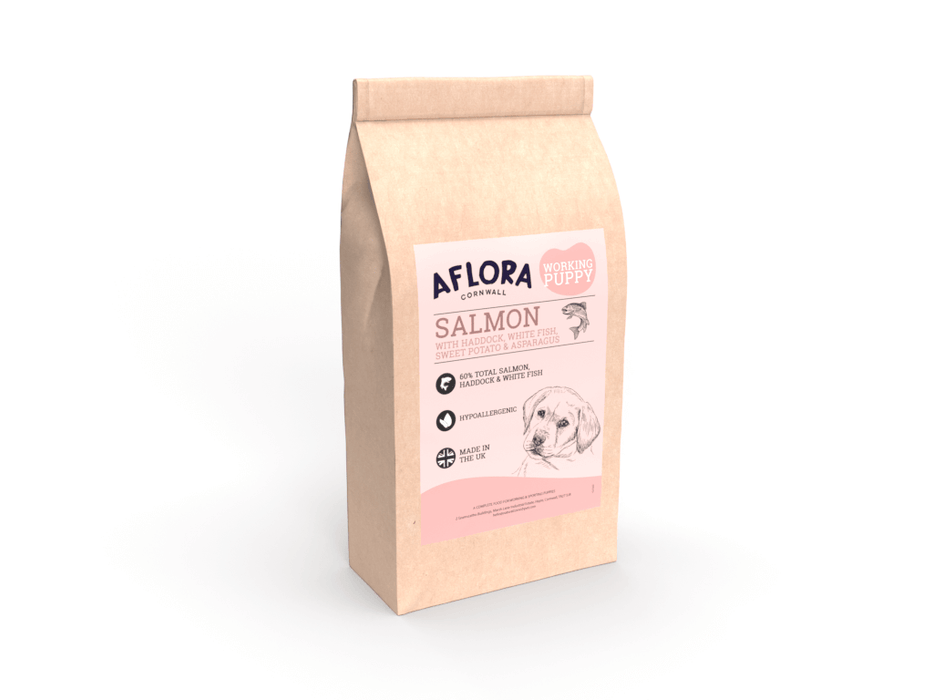 Aflora Puppy Salmon with Haddock 2kg Grain Free Puppy Food