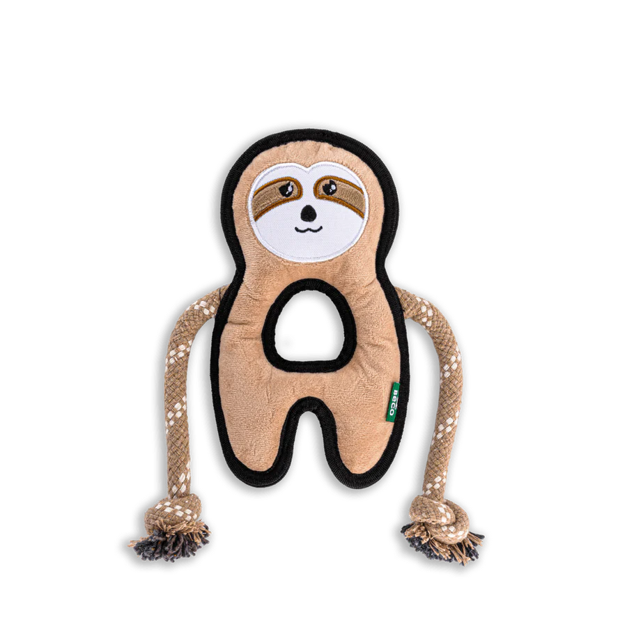 Beco Plush Sloth Dog Toy