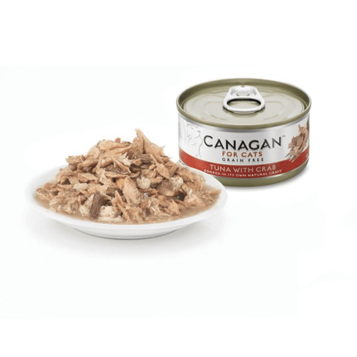 Canagan Cat Food Can - Tuna with Crab | Natural wet cat food.