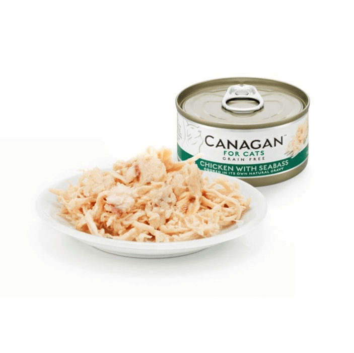 Canagan Cat Food Can - Chicken with Seabass | Natural wet cat food.