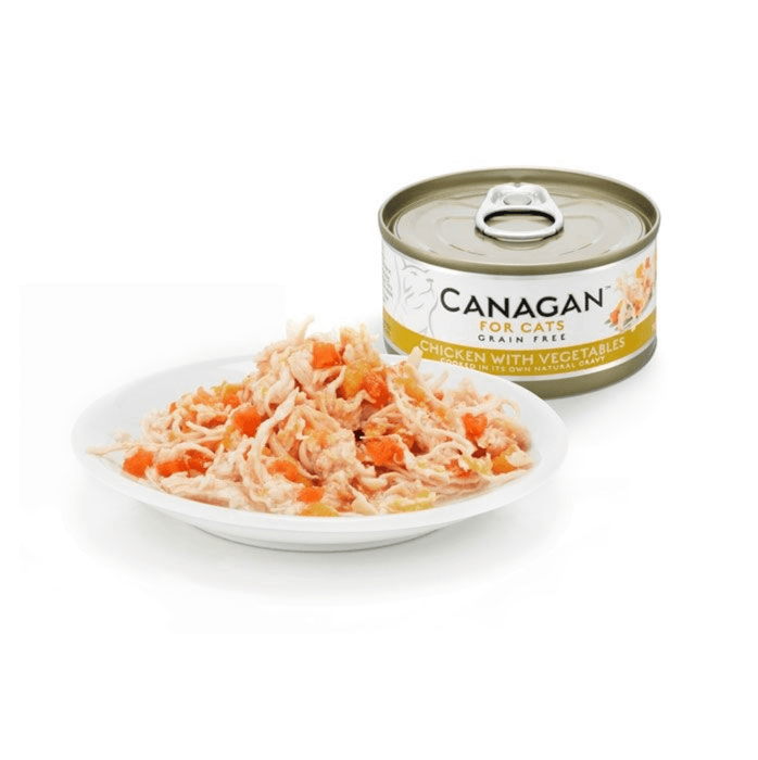 Canagan Cat Food Can - Chicken with Vegetables | Natural wet cat food.